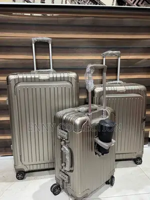 Set of 3 Aluminum Luggage Cases
