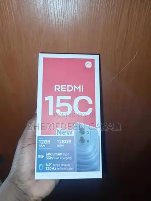 New Xiaomi Redmi 15C 4G 128 GB Black