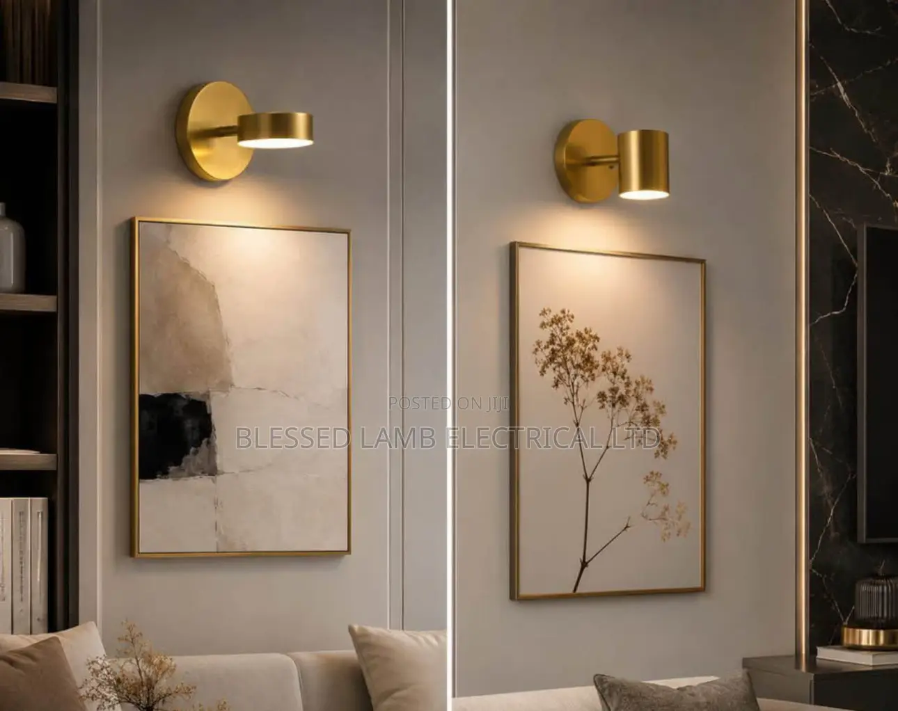 Luxury Gold Modern Wall Lamp