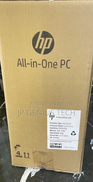 New Desktop Computer HP ProOne 600 8GB Intel Core i5 SSD 256GB