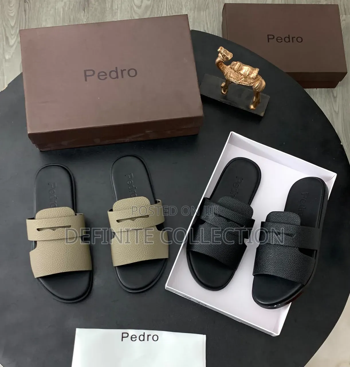 Pedro Leather Slippers