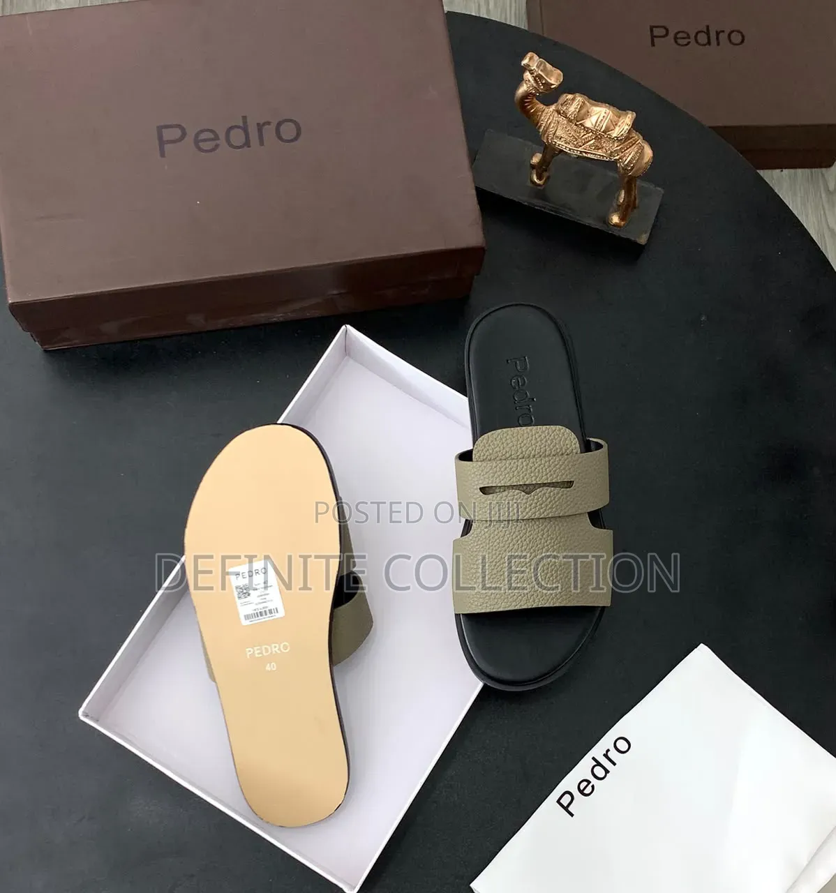 Pedro Leather Slippers