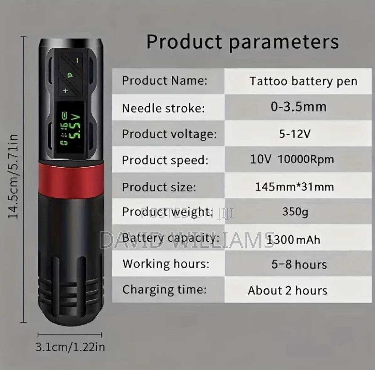 Wireless Tattoo Pen Machine