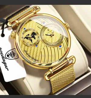 Poedagar Luxury Net Strap Watch