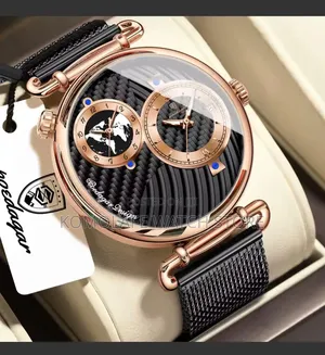 Poedagar Luxury Net Strap Watch