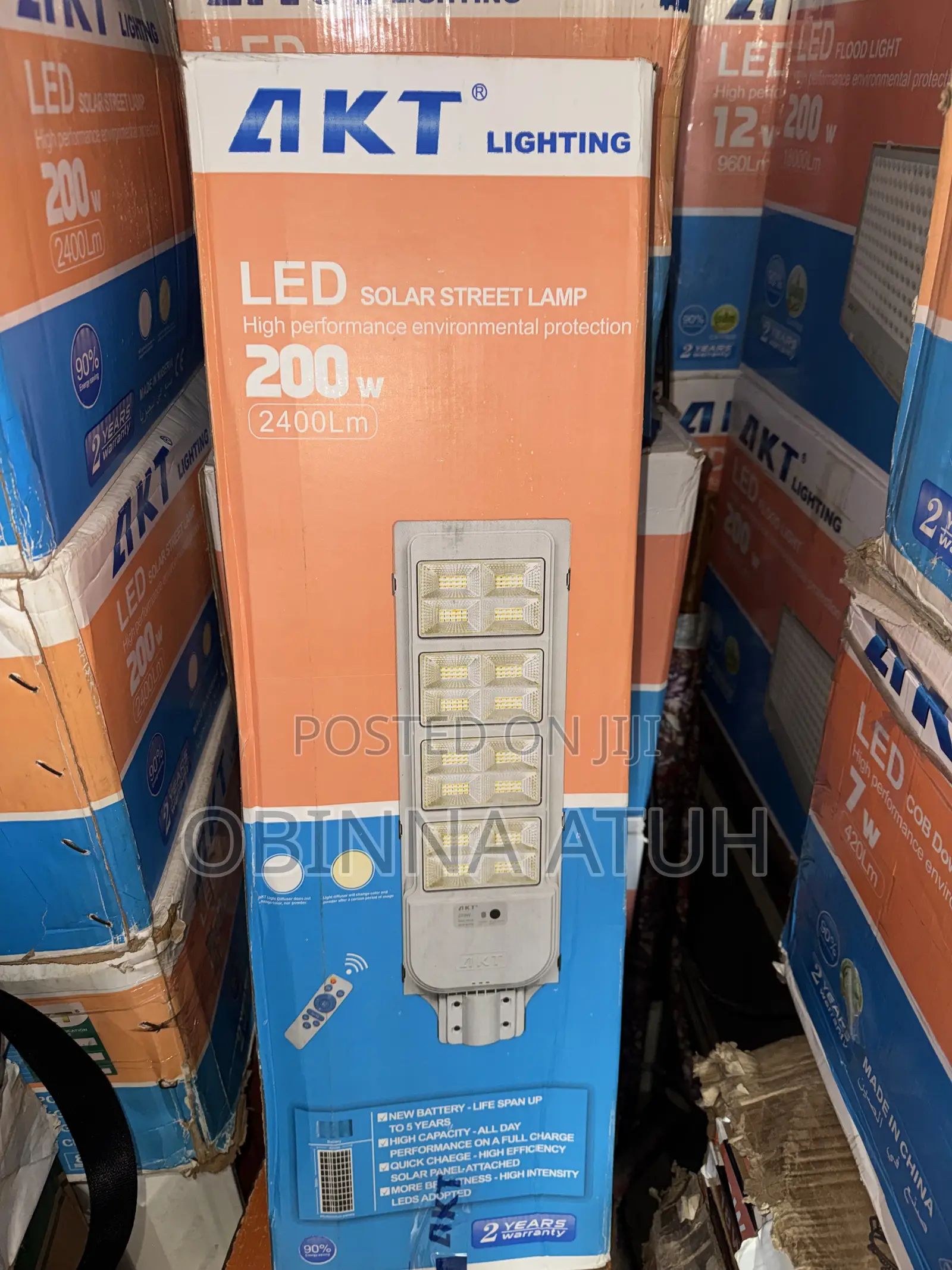 Akt 200w Solar Street Lights