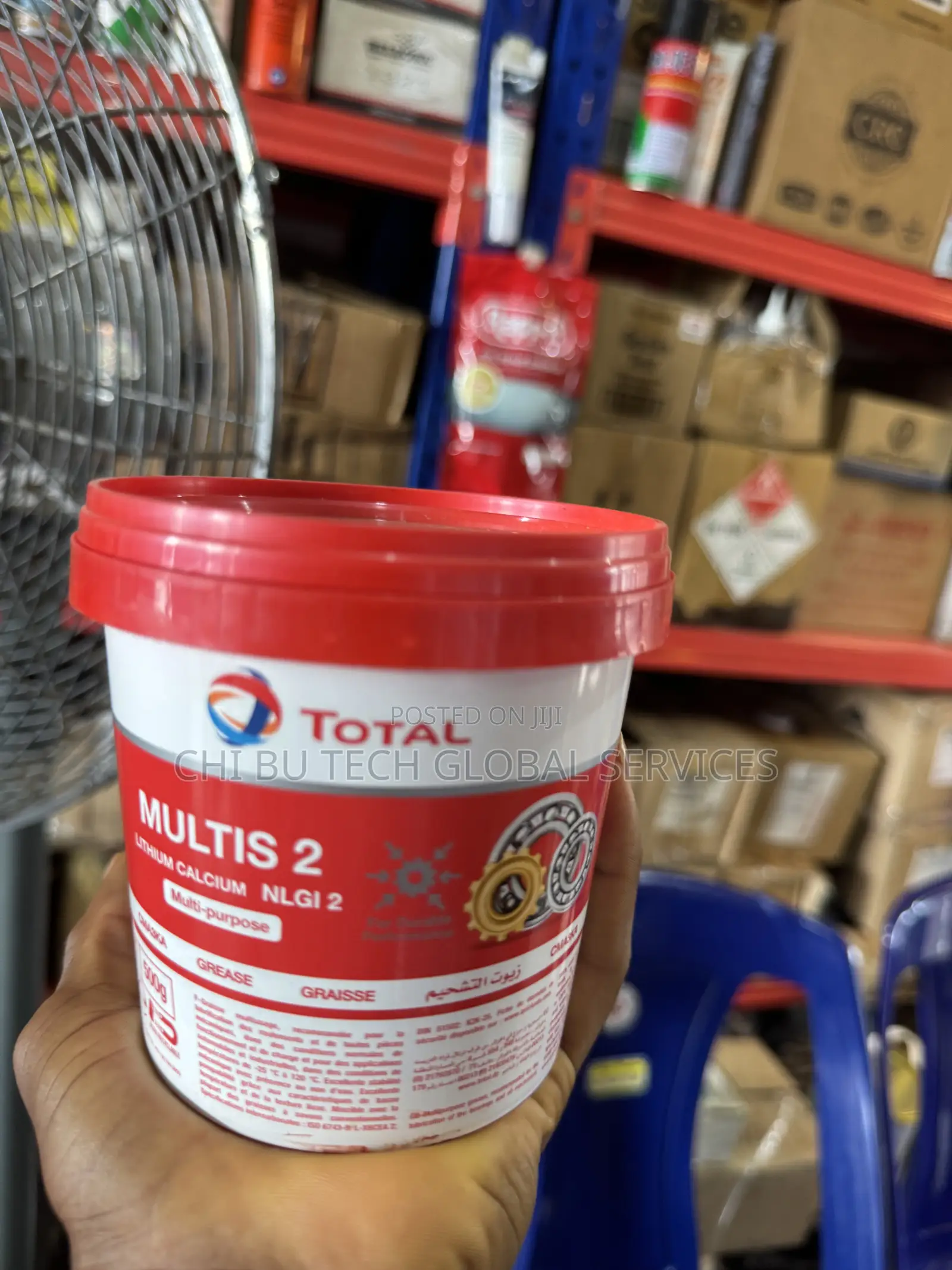 Total Multis 2 Lithium Calcium Nlgi 2 Multi-Purpose Grease.