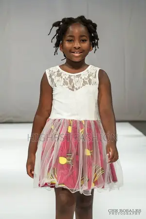 Lace Chiffon Flower Girl Dress