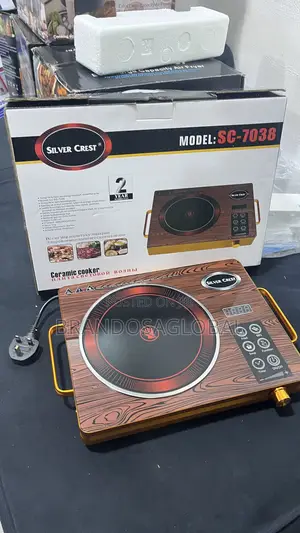 Silver Crest Ceramic Cooker Sc-7038 – Portable Electric Cooking Stove