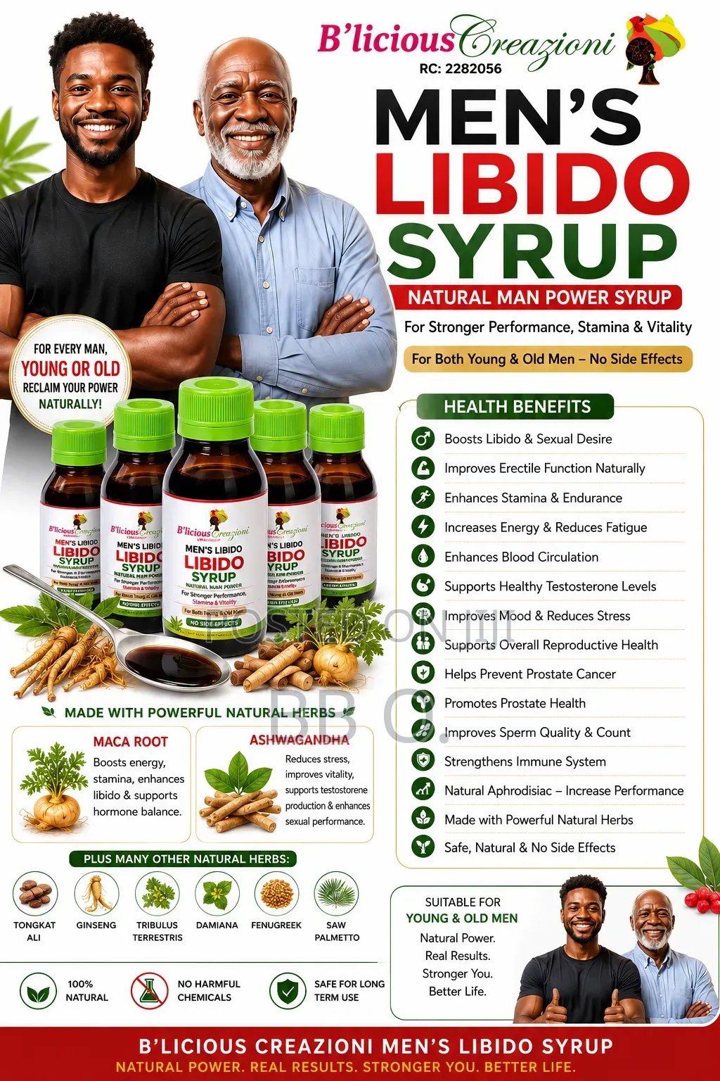 6 Men's Syrup