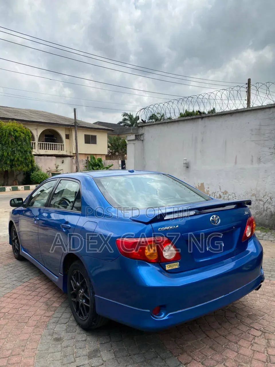 Toyota Corolla 2008 Blue