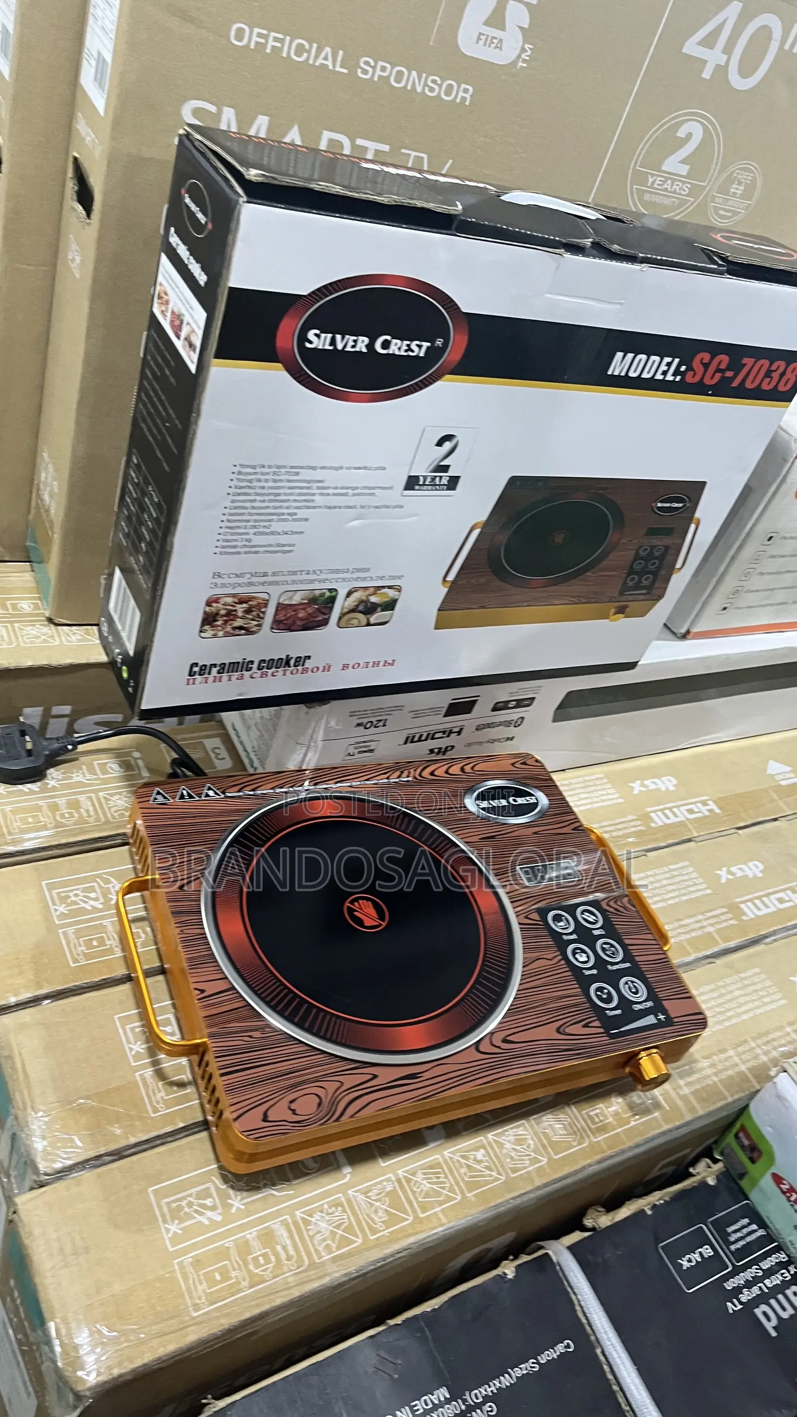 Silver Crest Ceramic Cooker Sc-7038–High Performance Ceramic Hot Plate