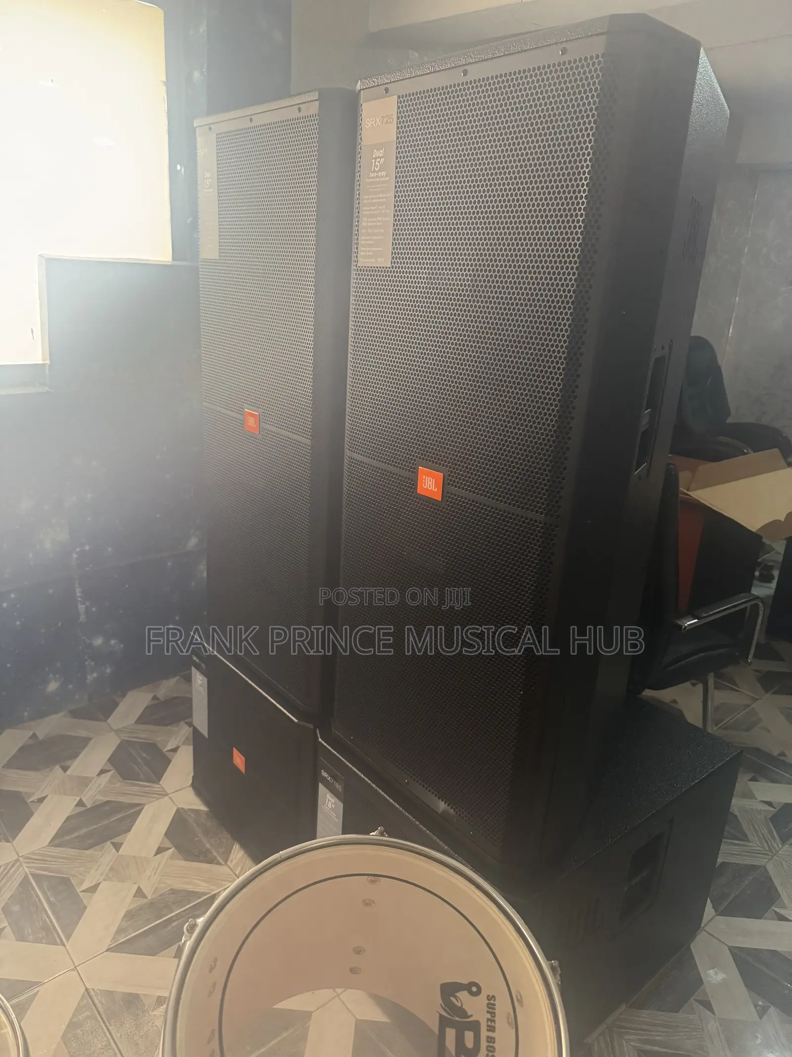 JBL Sub and Speaker