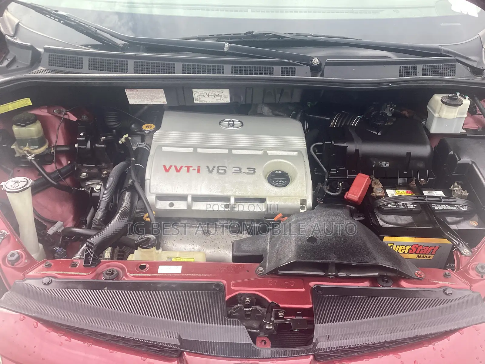 Toyota Sienna XLE 2007 Red