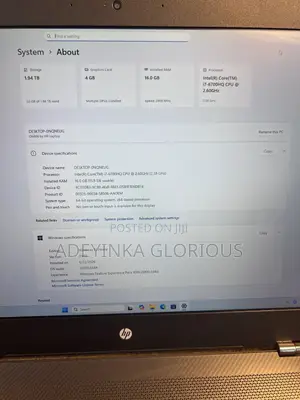 Laptop HP Omen 17 16GB Intel Core i7 HDD 2T