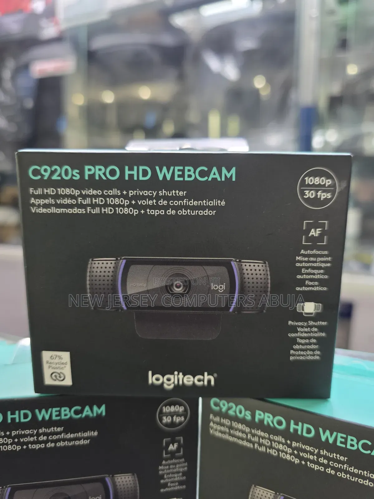 Logitech C920s Pro Hd Webcam