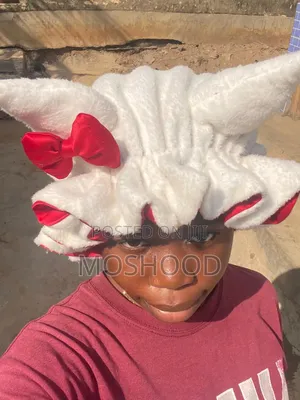 Fur Hair Bonnet