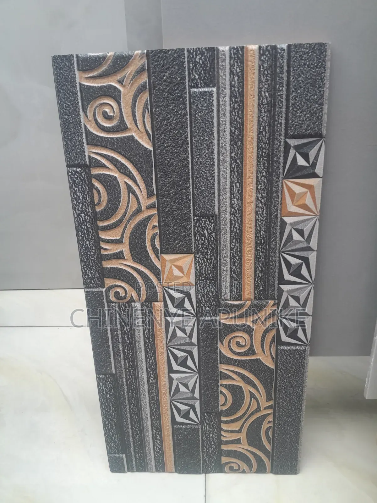 Strong Quality Spain 30×90 Black Wall Tiles