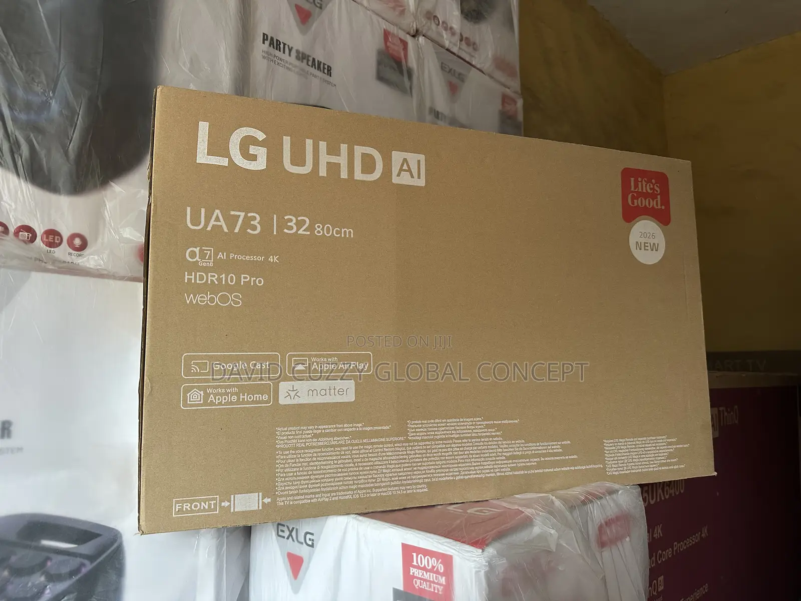 Lg 32 Inches Smart Frameless Tv