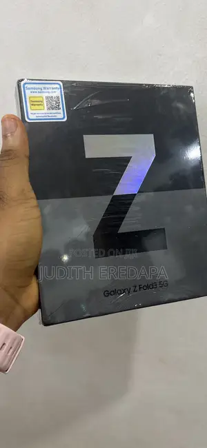 New Samsung Galaxy Z Fold3 5G 256 GB Black