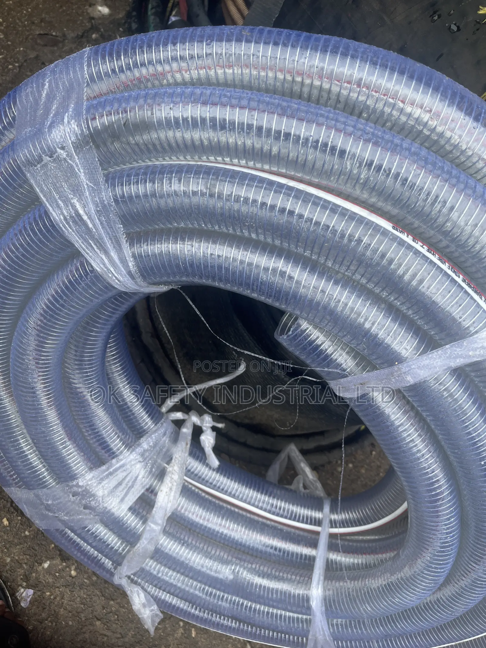 Reinforced Single Wire Transparent Hose 2”