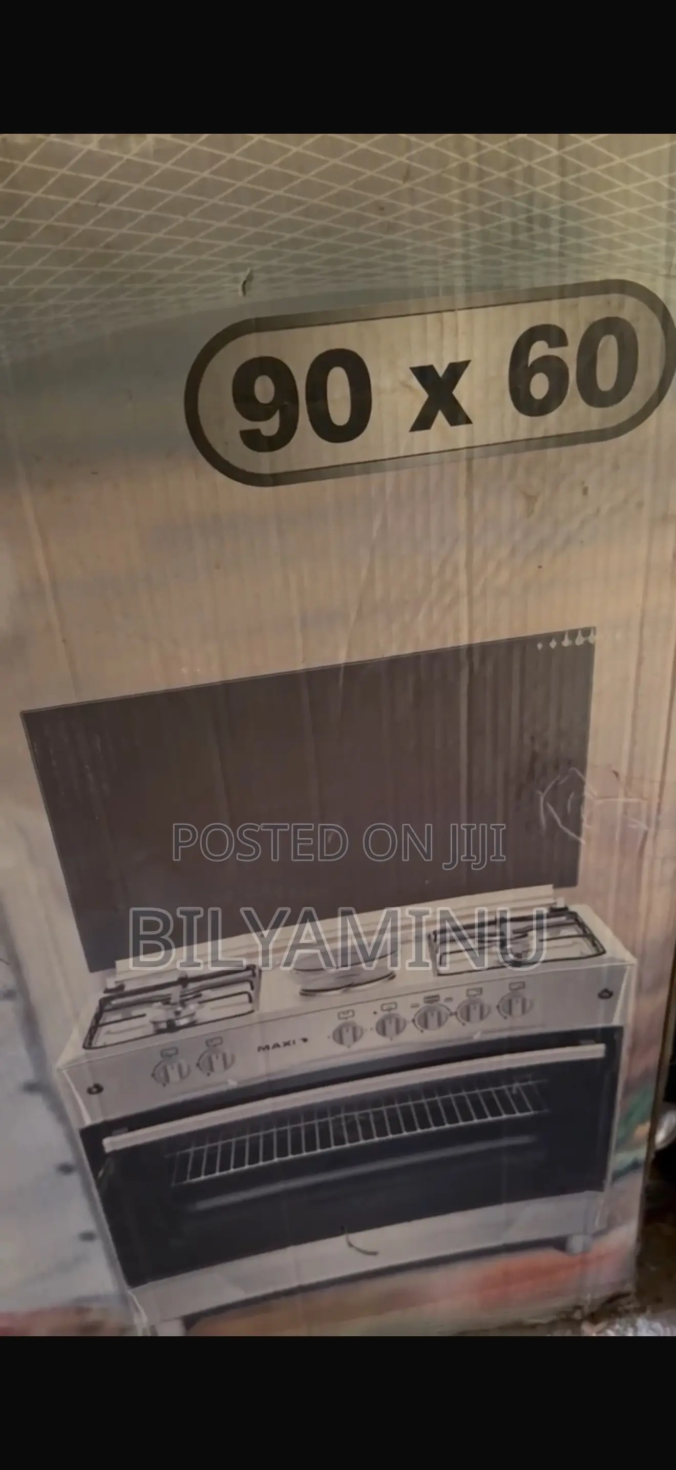 Maxi Gas Burner 90 by 60