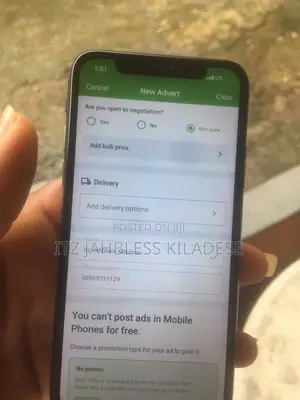 Apple iPhone X 64 GB Black