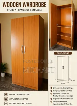 Solid Wooden Wardrobe for Sale