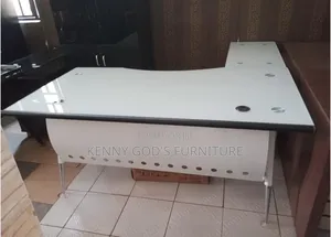 Temperd Glass Office Table