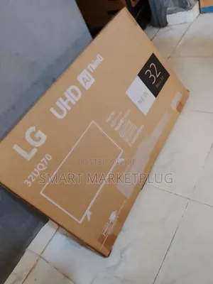 Brand New Lg 32" Uhd Smart Tv With Youtube + Prime Video