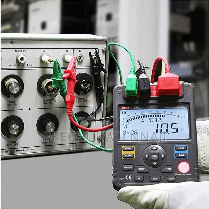 1/11
Uni-T Ut513a Insulation Resistance Tester 5kv, Usb Interface