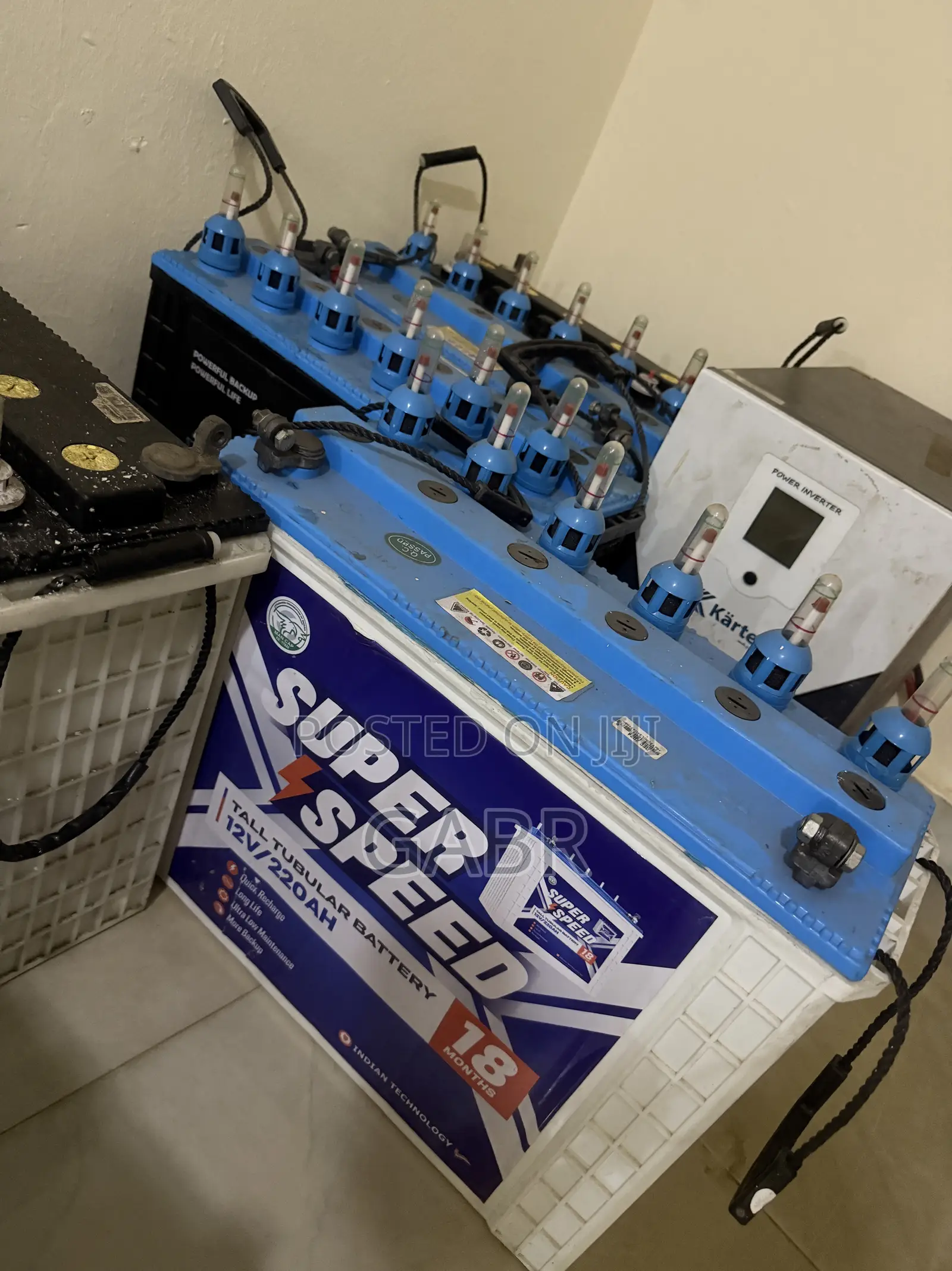 3months Used Tubular Batteries