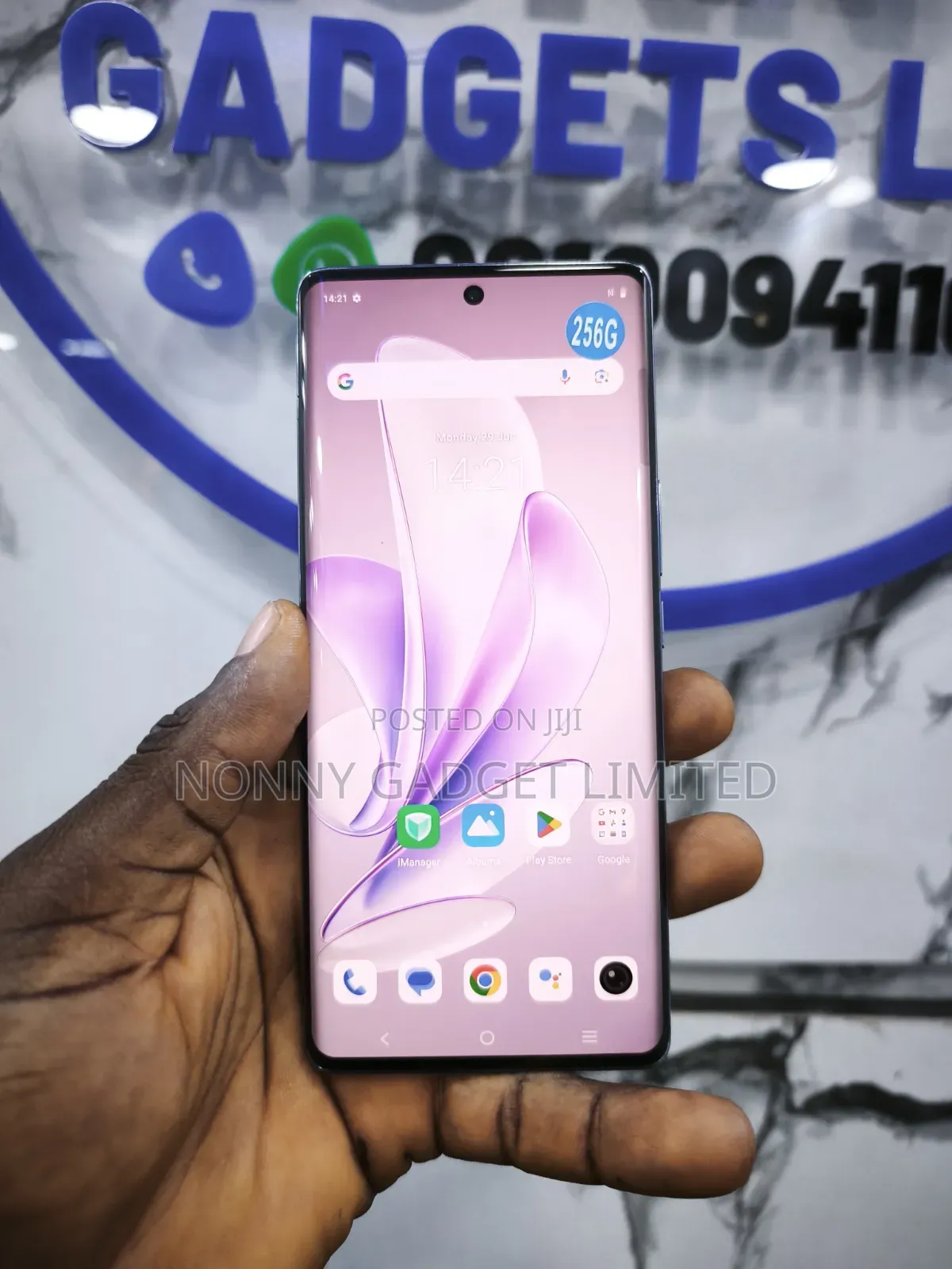 Vivo V29 256 GB Blue