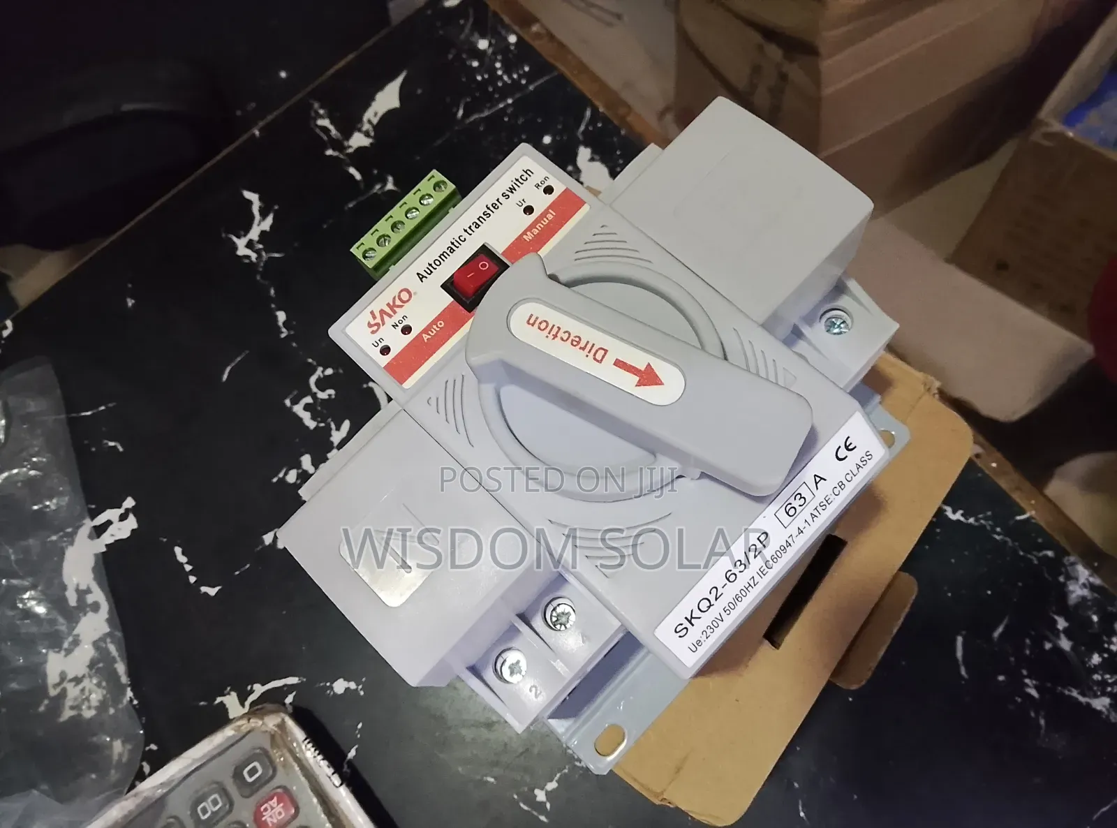 Sako 63ah Automatic Changeover 2 Pole Switch