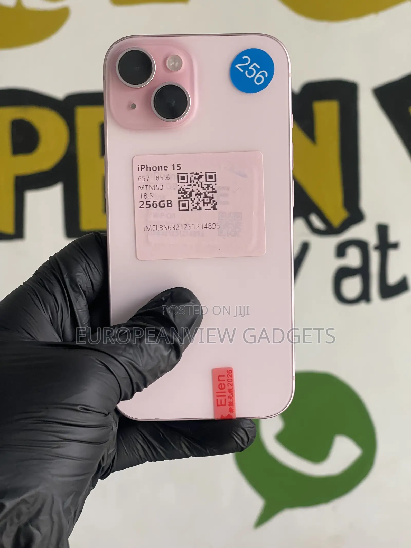 Apple iPhone 15 256 GB Pink