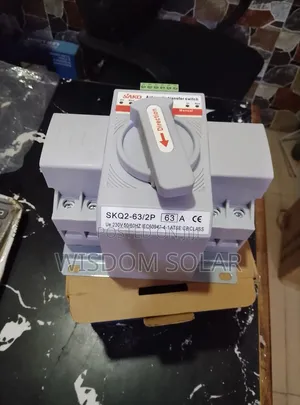 Sako 63ah Automatic Changeover 2 Pole Switch