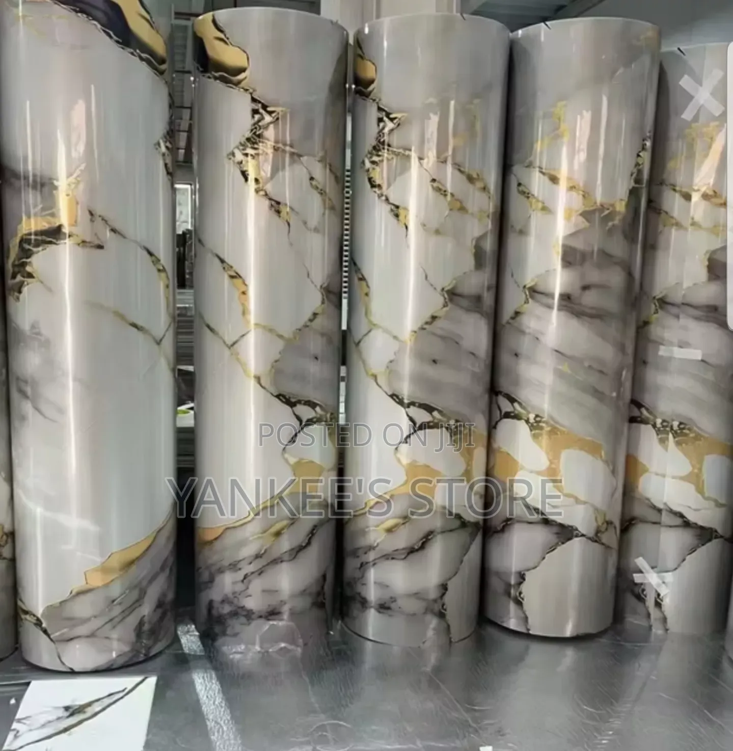 Brand New Marble Sheet Stickers Wallpaper