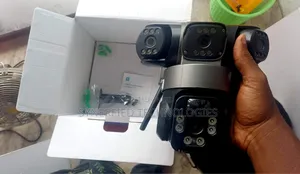 V380 Pro Solar 3 Lens Security Cameras