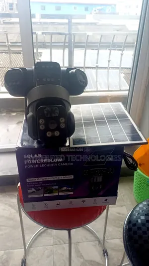 V380 Pro Solar 3 Lens Security Cameras