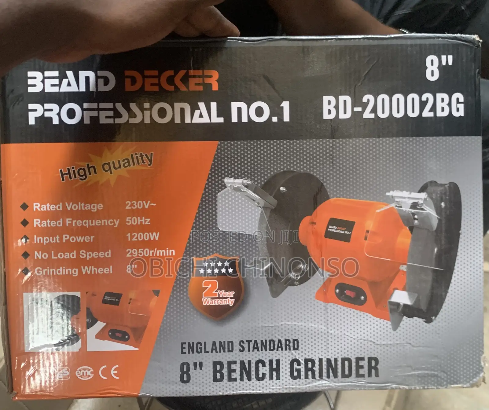 8” Bench Grinder