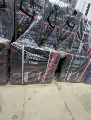 Sahara Energy 250ah 12v Tall Tubular Solar Inverter Batteries in Stock
