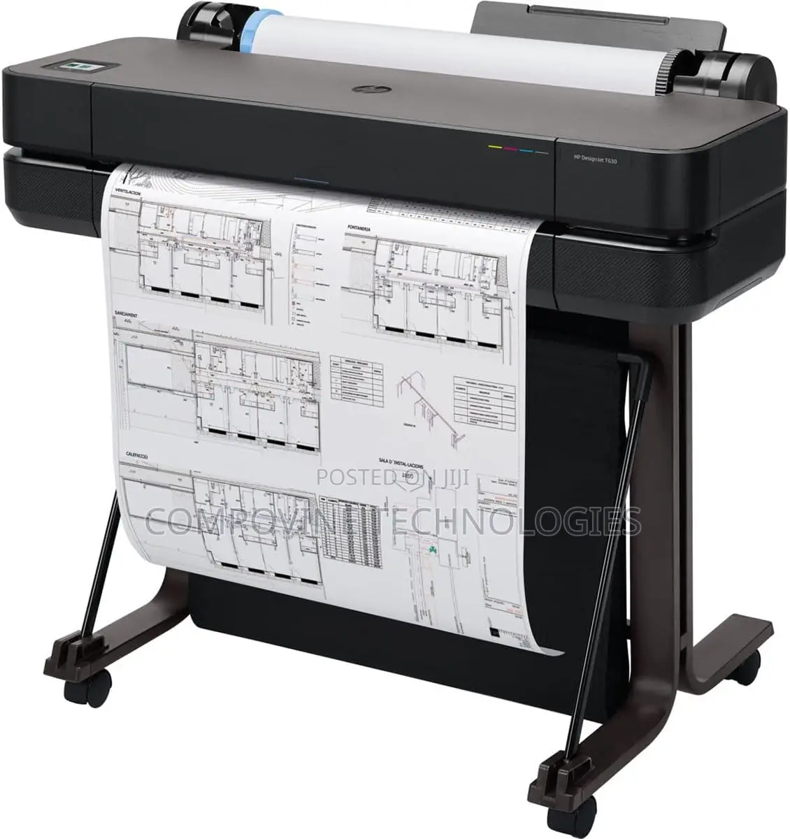 Hp Designjet T630 24-Inch Plotter | Wide-Format Printer