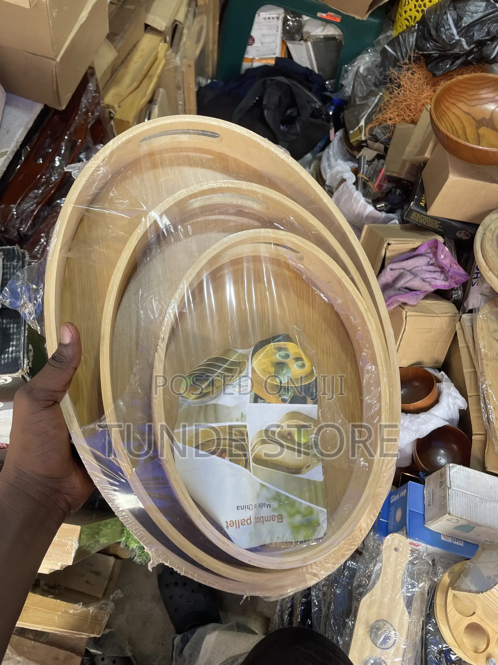 Wooden Tray Oval Shape