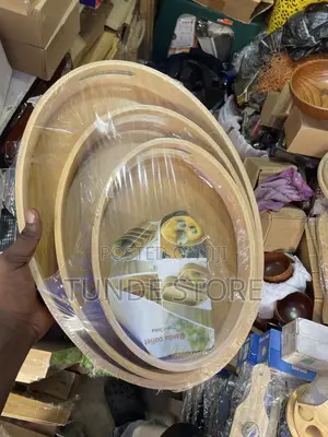 Wooden Tray Oval Shape