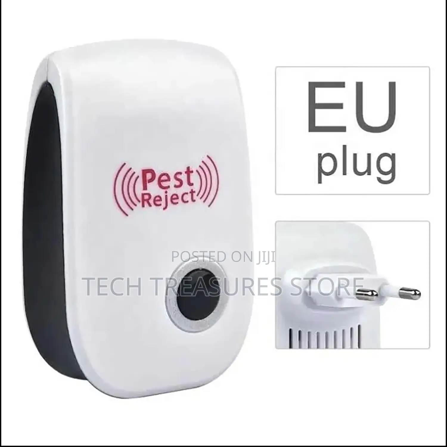 Electrical Ultrasonic Pest Repellent With Blue Light Plug for Indoor