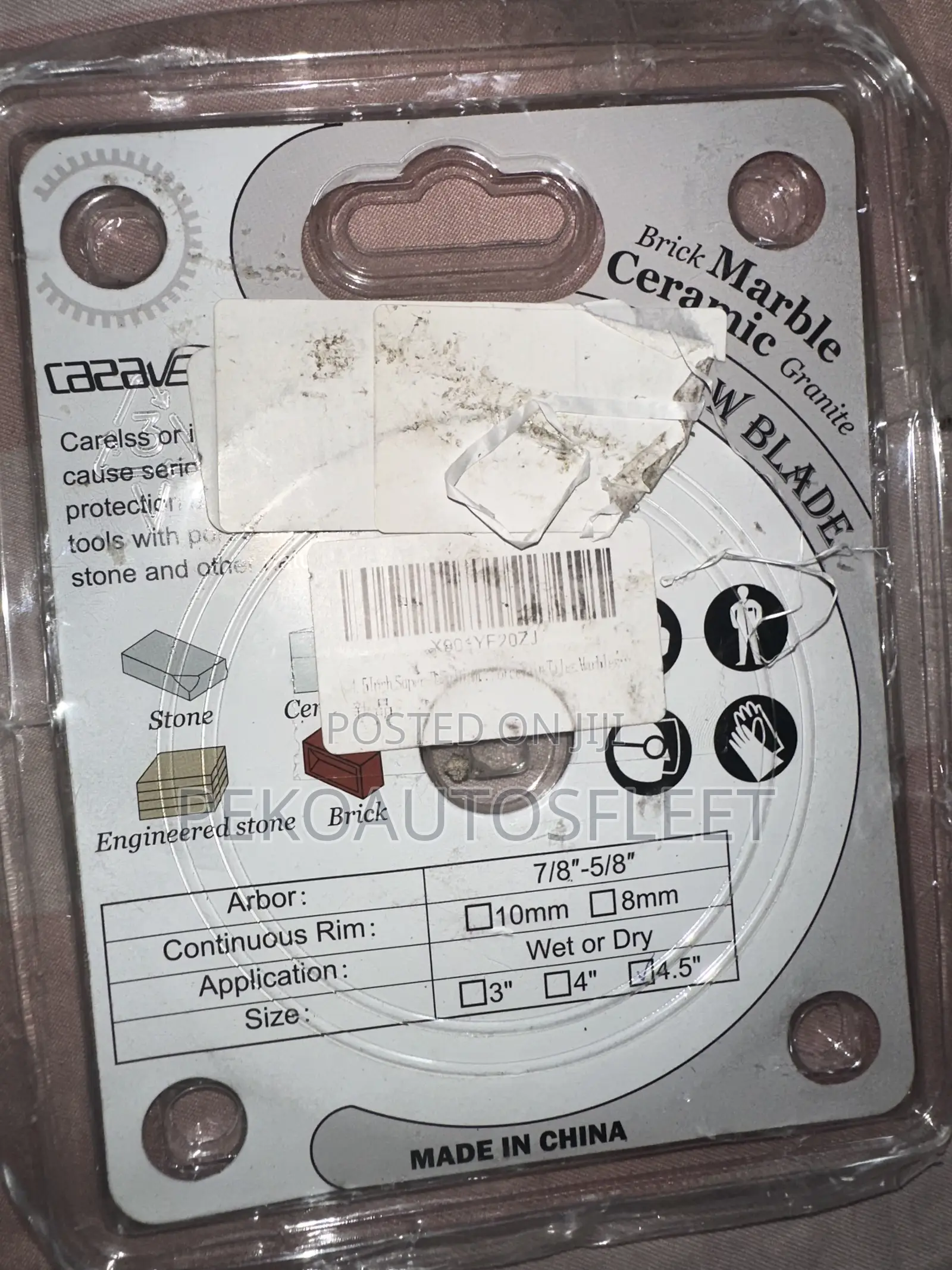 Cutting Blade, Casaverde 115mm Porcelain Cutting Discs