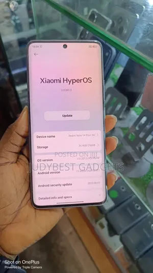 Xiaomi Redmi Note 14 Pro+ 5G 256 GB Blue