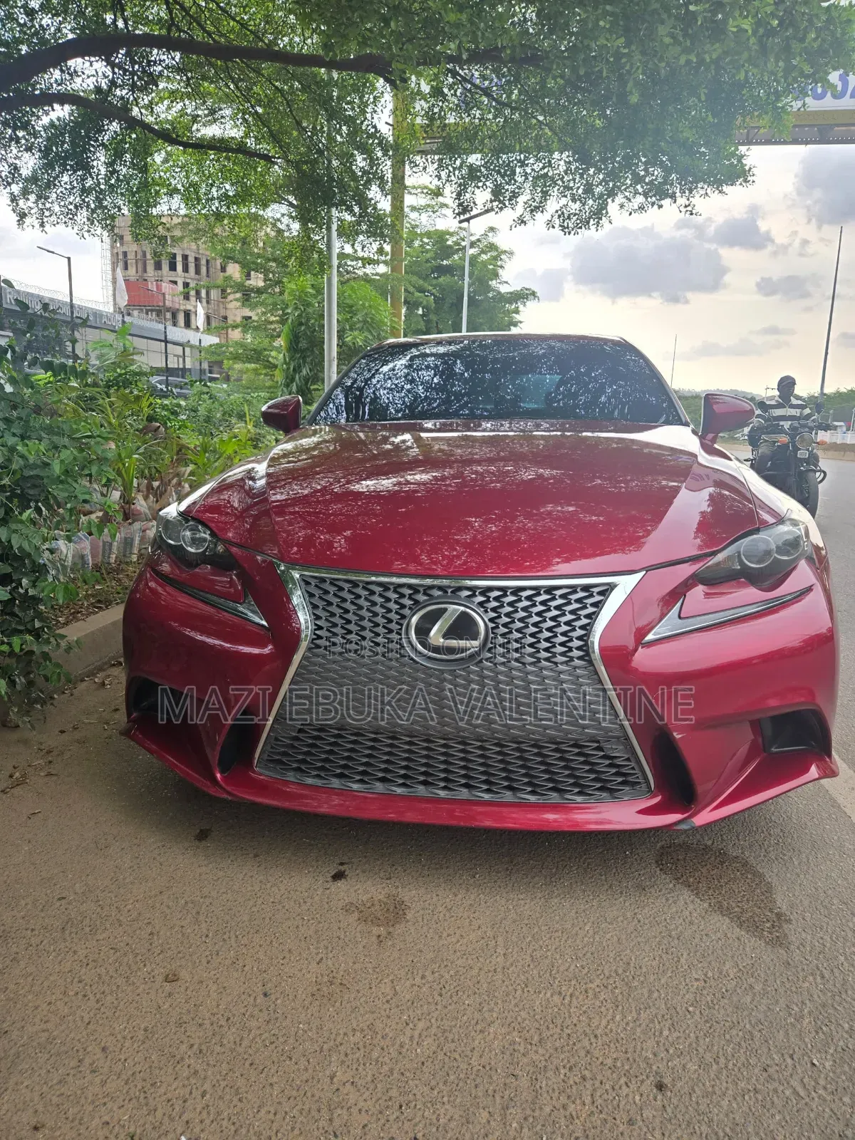 Lexus IS 2014 Red