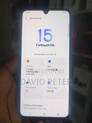 Vivo V25 256 GB Blue