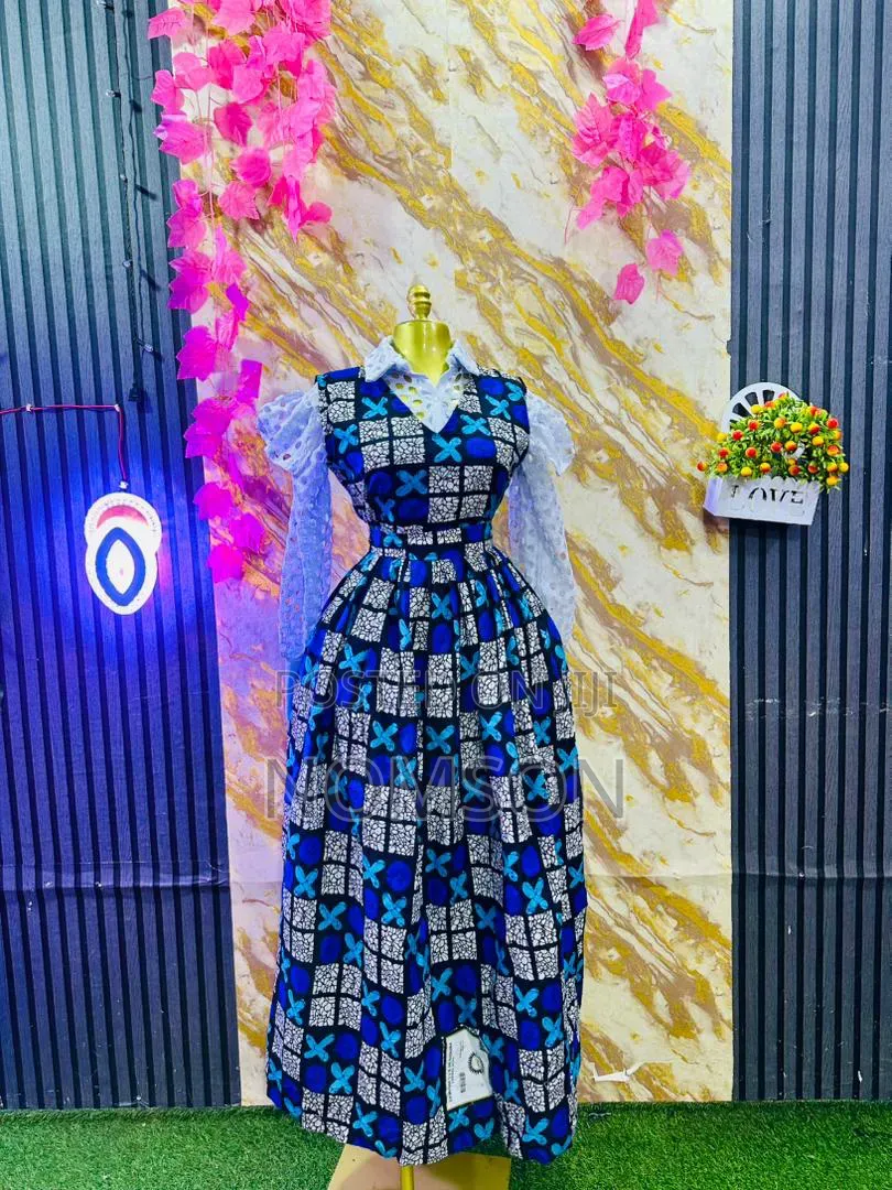 Ankara Classic Flow Gown